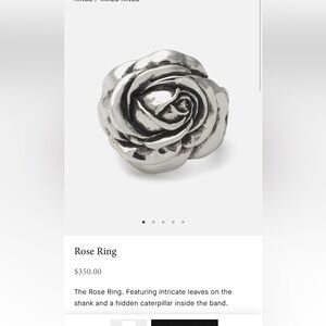 The Great Frog Rose Ring